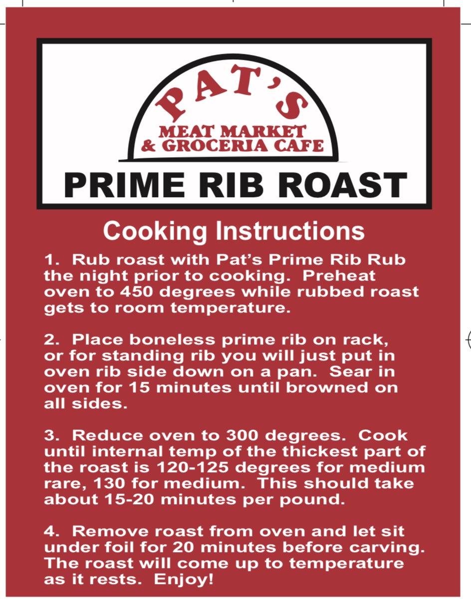 How To Cook A Prime Rib – Major Market Grocery